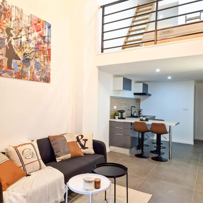L'Atelier C Magnifique Loft Avec Terrasse Privee Apartment Saint-Etienne  Ngoại thất bức ảnh